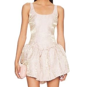 BRAND NEW NBD Mini Dress in Blush in Size XS